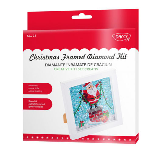 Picture of DACO DIAMOND PAINTING CHRISTMAS FRAME